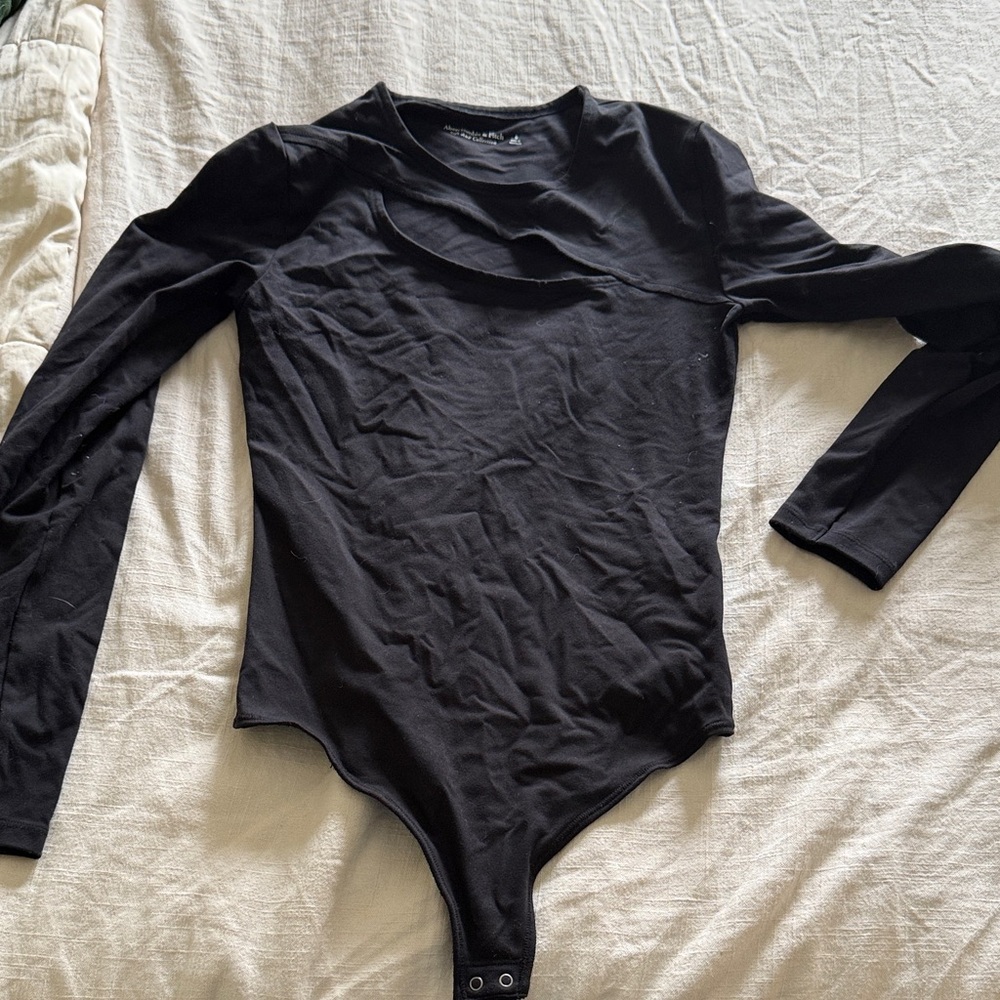 Abercrombie & Fitch Black Bodysuit
